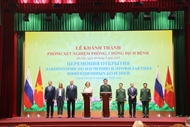 Disease prevention and control laboratory inaugurated at Viet Nam-Russia Tropical Center